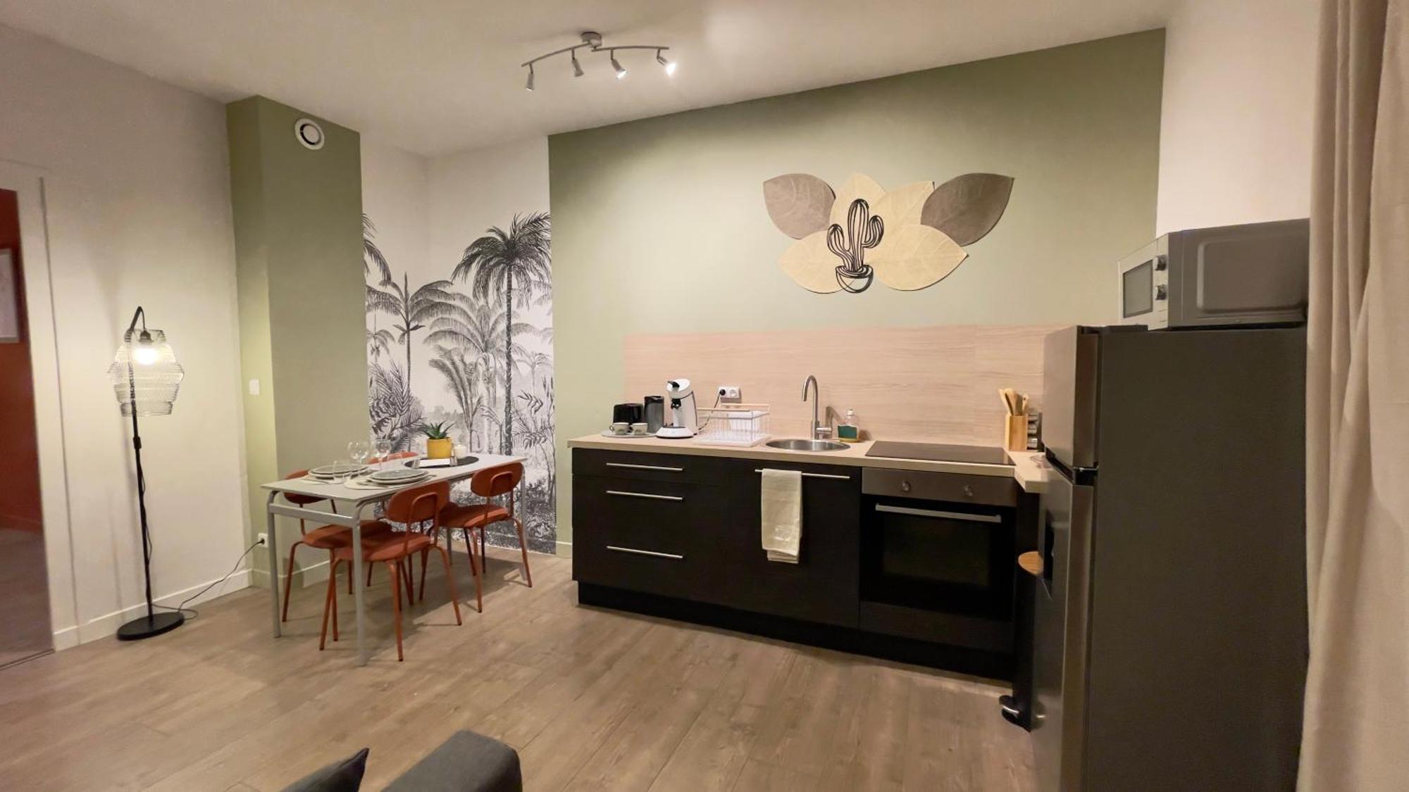 Les Vignes - T2 Cosy, Calme, Excentre Apartment Дижон Екстериор снимка