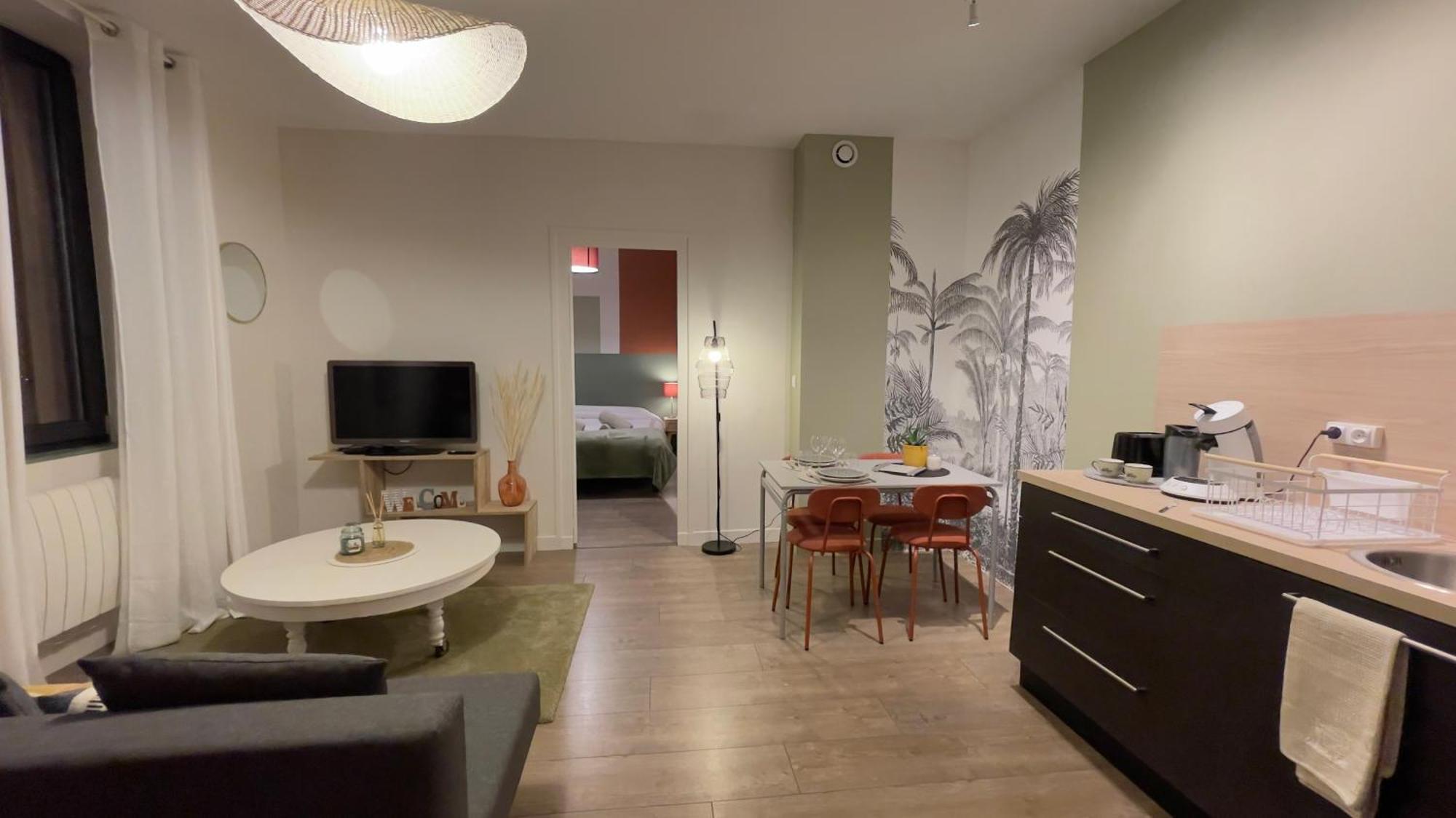 Les Vignes - T2 Cosy, Calme, Excentre Apartment Дижон Екстериор снимка