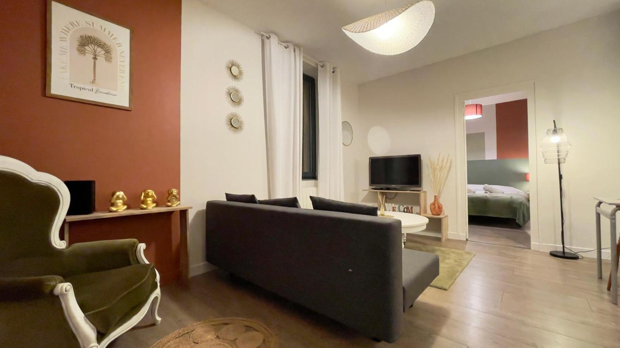 Les Vignes - T2 Cosy, Calme, Excentre Apartment Дижон Екстериор снимка