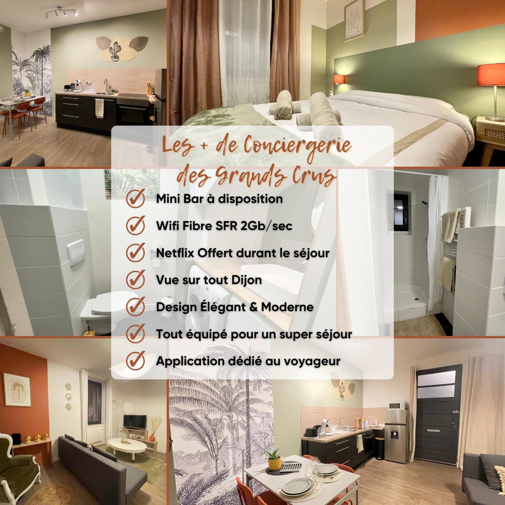 Les Vignes - T2 Cosy, Calme, Excentre Apartment Дижон Екстериор снимка